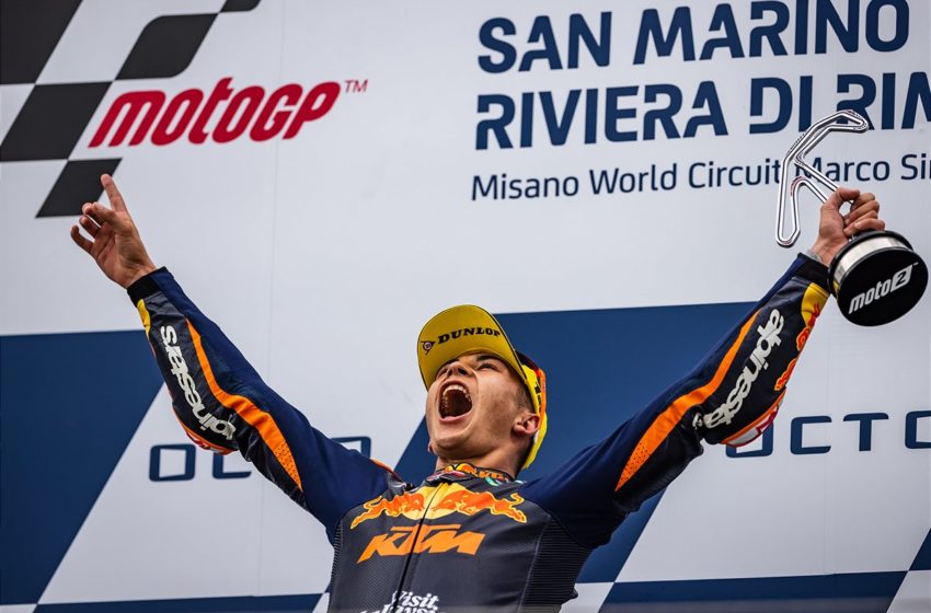  Red Bull KTM dominates Misano in Moto3 and Moto2