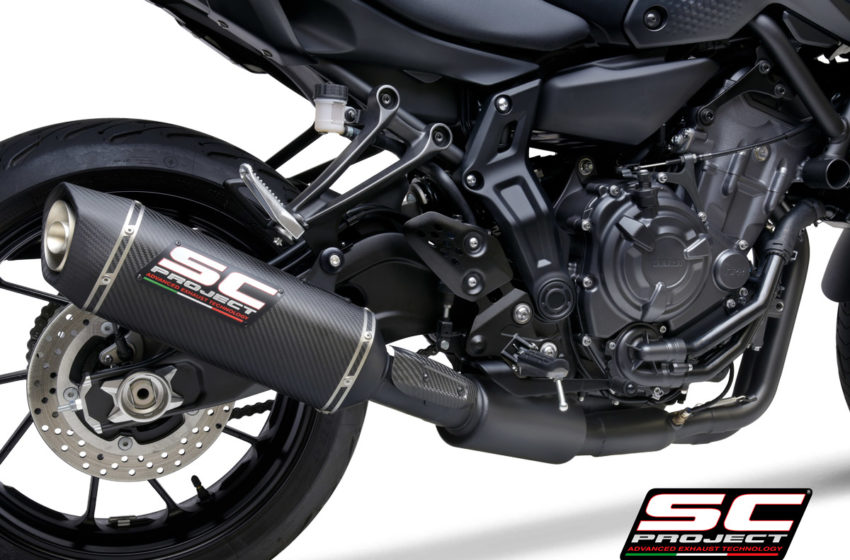  SC Project reveals new full-system for Yamaha MT07