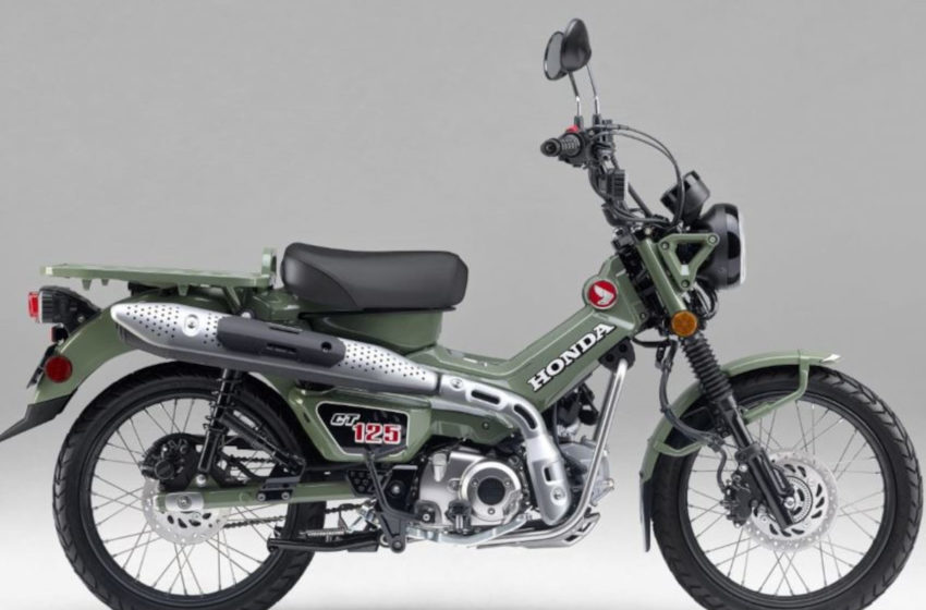 Get ready for the much-awaited Honda CT125 2022 Pearl Green ...