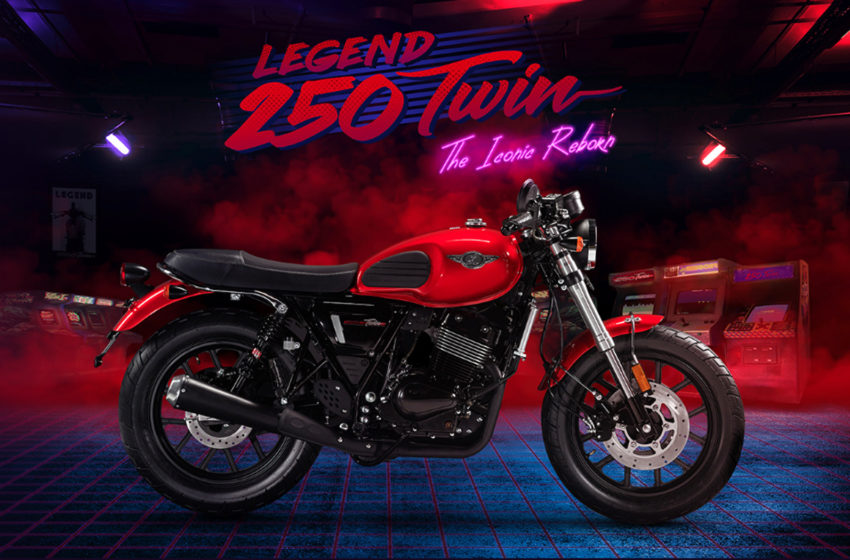  GPX Legend 250 Neo-Retro Roadster hits the streets
