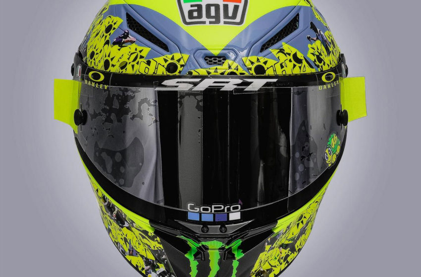  Catching up with Valentino Rossi’s farewell helmet livery