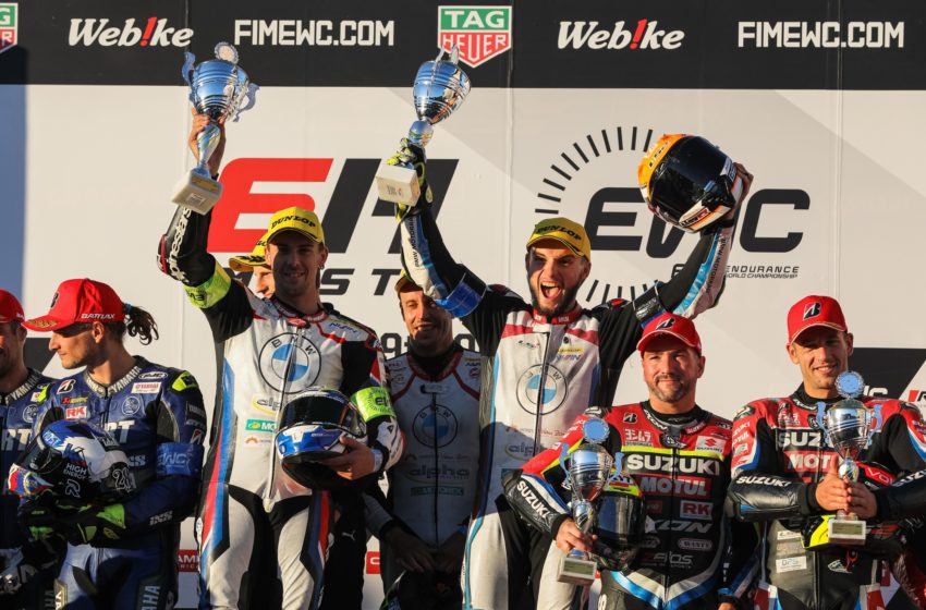  BMW Motorrad endurance team celebrates maiden victory in the FIM EWC
