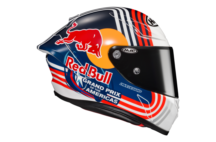  HJC unveils new RPHA 1N Red Bull Austin GP replica helmet