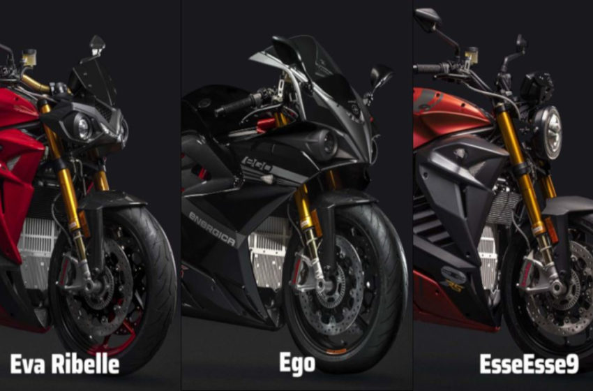 Energica adds performance and shades to its 2022 models