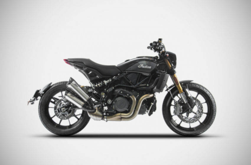  Zard titanium exhaust system for the Indian FTR 1200 is now on sale