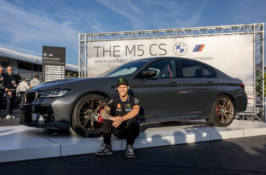  Fabio Quartararo wins the coveted BMW M Award for the second time