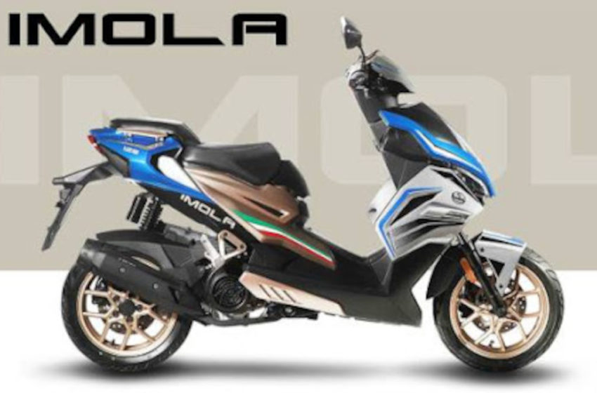 The new Imola 125 sports scooter from FB Mondial