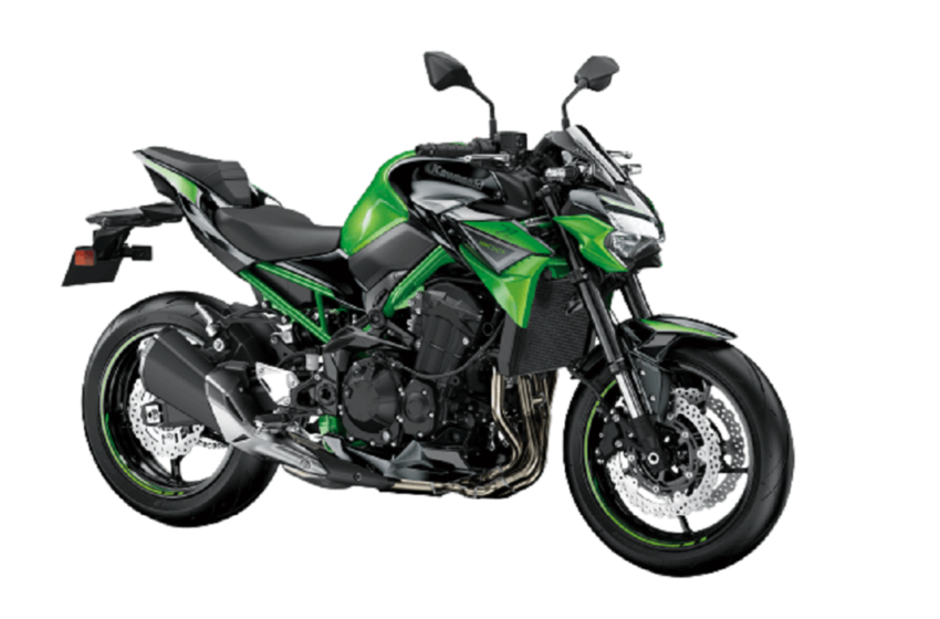  Kawasaki delivers 2022 Z900 in sleek new Candy Lime Green shade