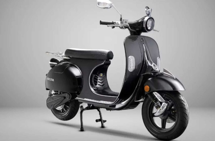  One Moto debuts a new All-Electric scooter. Yes, it looks like a Vespa