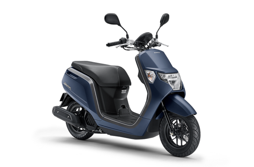  Honda has released their new 2022 Honda Dunk compact scooter
