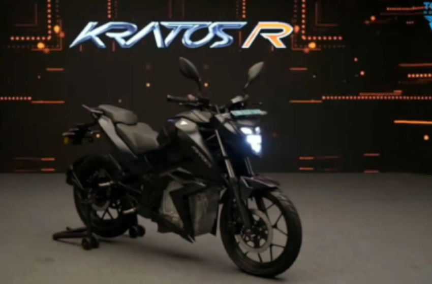  Introducing the all-electric new Tork Kratos Motorcycle