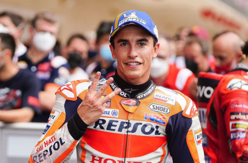  Marc Marquez gets ready for his first 2022 MotoGP test at Sepang