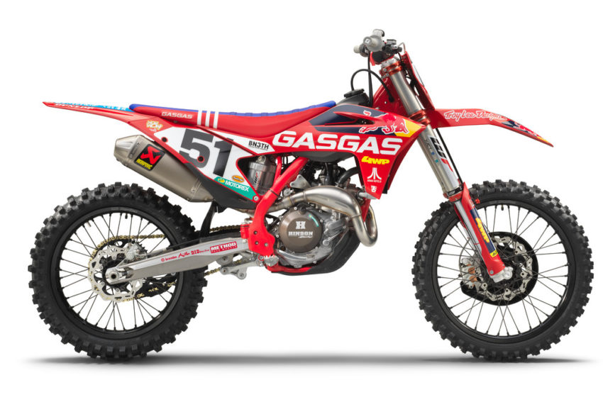 GASGAS MC 450F Troy Lee Designs Motocross Bike (2)