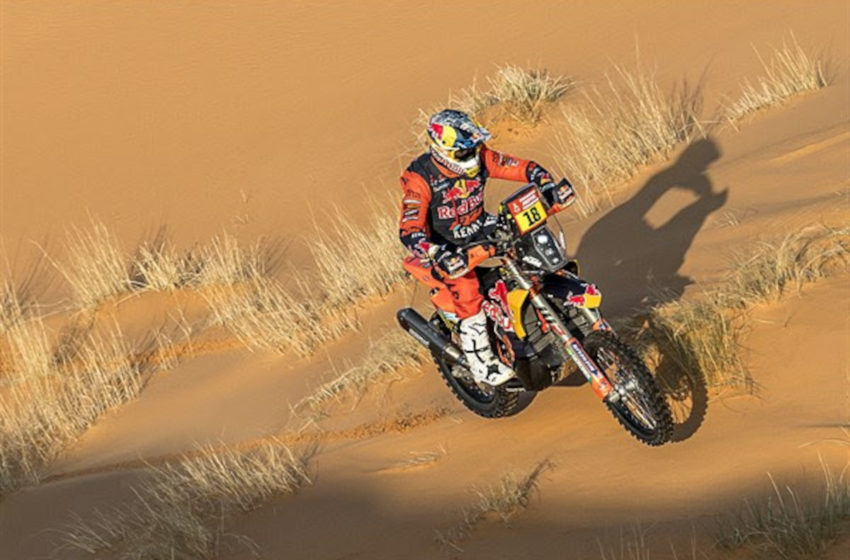  Toby Price finishes as runner up on fast Dakar Rally stage three