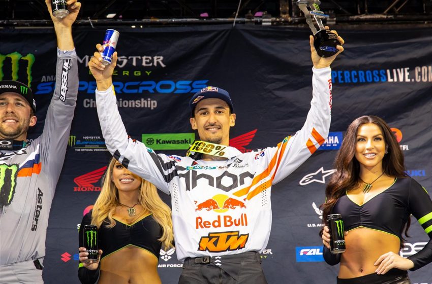  Musquin makes it two in a row with a podium performance at Seattle SX
