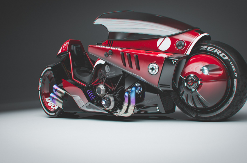  The ruthless ‘Akira&Ducati’ concept from James Qiu