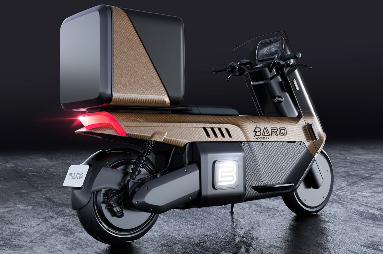 Barq-Rena-Max-electric-scooter-last-mile-delivery