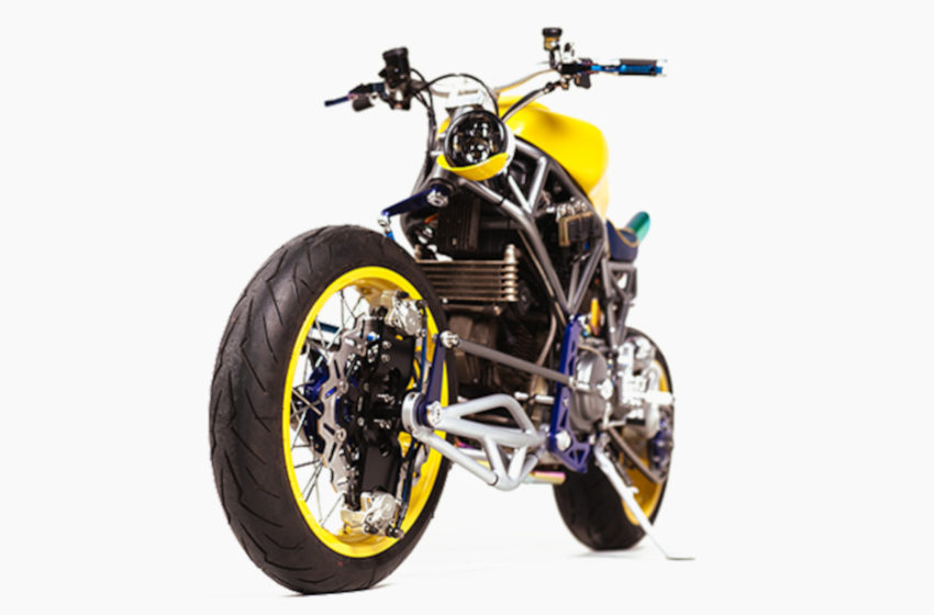  Balamutti Workshop’s hub-centre-steered custom Ducati 900ss ” Chimera.”