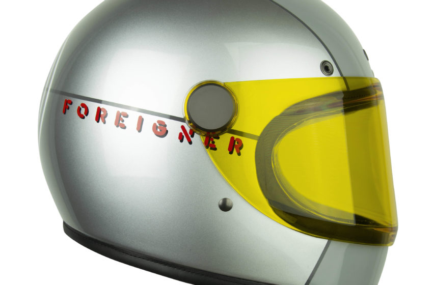  Heroine x Foreigner limited edition helmet