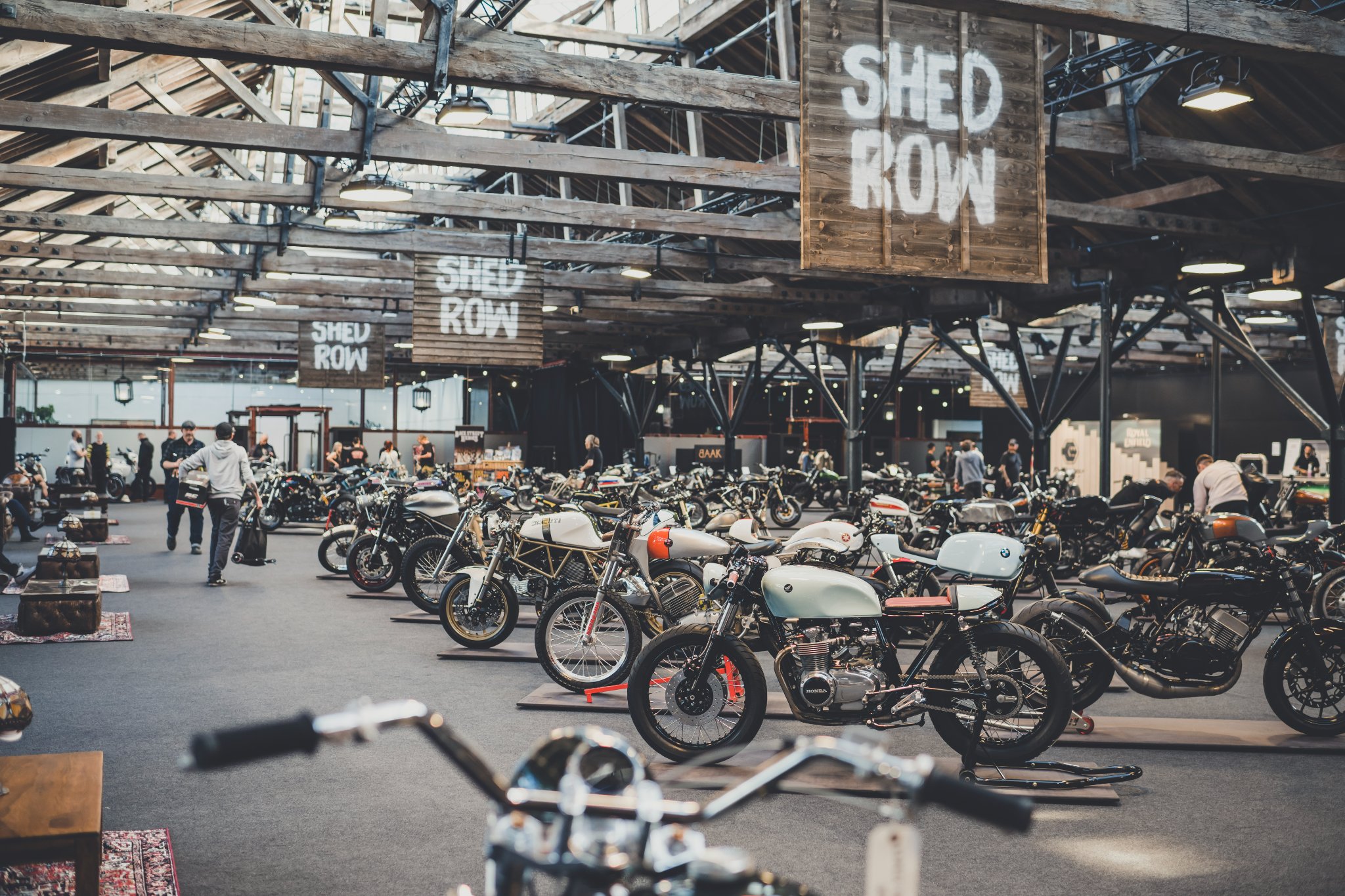 The official Bike Shed London Show 2022 photography from the talented Amy Shore