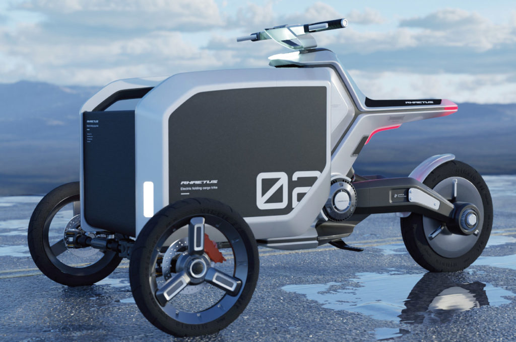 cargo electric trike