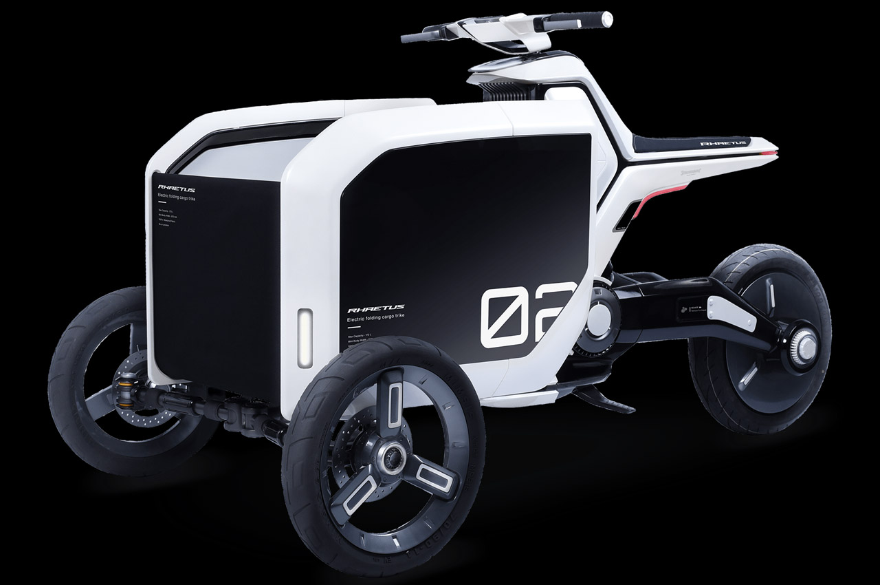 Rhaetus-electric-folding-cargo-trike-bike-5