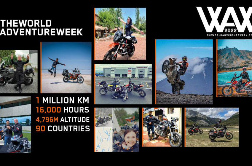  The world adventure week 2022:90 countries, 1 million km