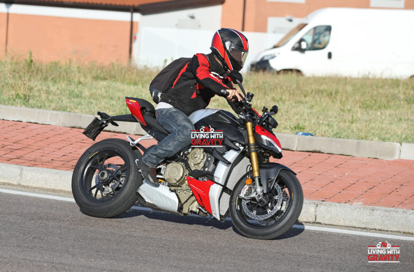  2023 Ducati Streetfighter V4 and V4 S prototype spied
