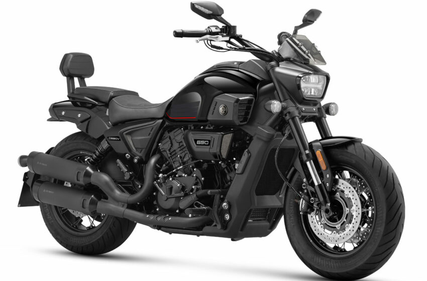  Meet the all-new Keeway MBP C650 V-Twin cruiser