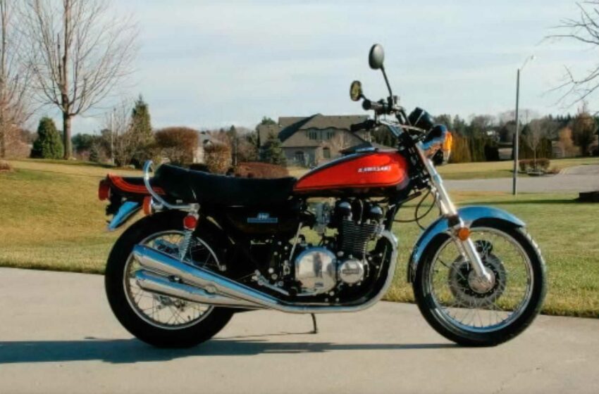  1973 Kawasaki Z1 900 fetched $55,000 at an auction