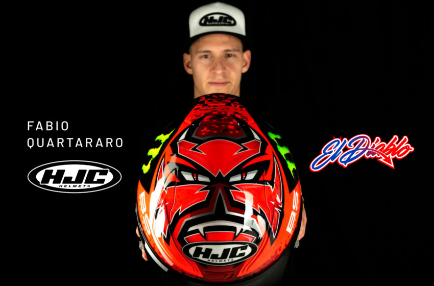  MotoGP World Champion Fabio Quartararo signs for HJC helmet