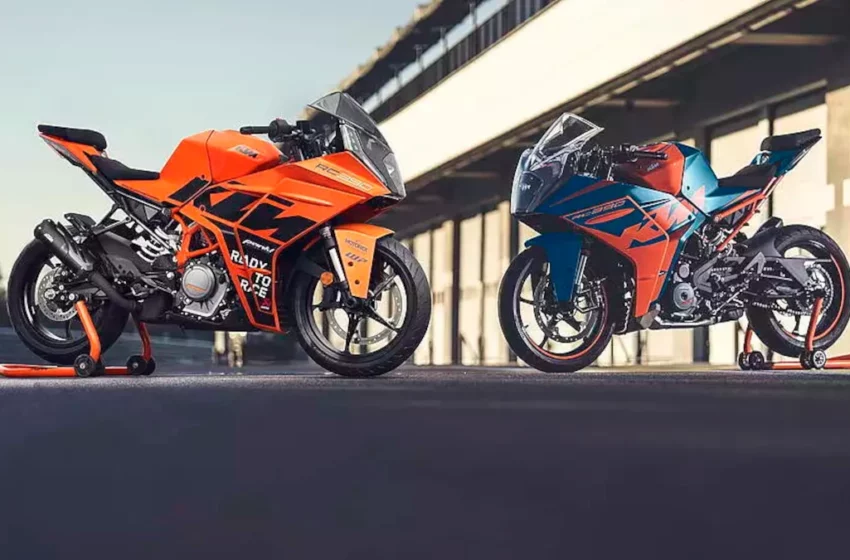  KTM silently updates its three RC models in India
