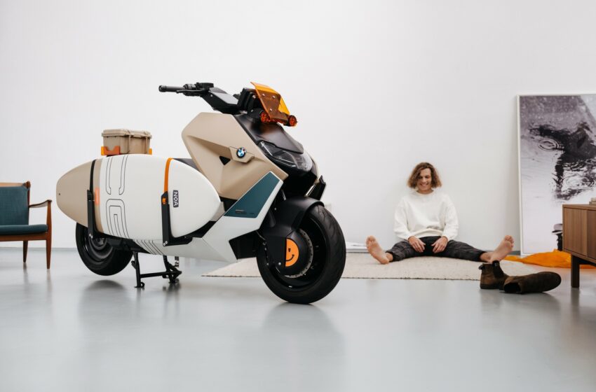  BMW Motorrad presents the BMW CE 04 Vagabund Moto Concept