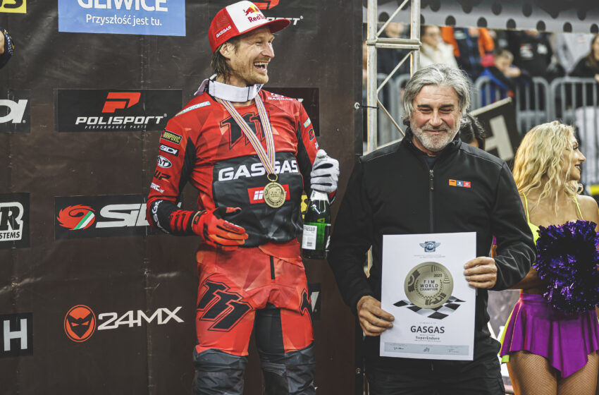  Taddy takes third in the SuperEnduro World Championship battle