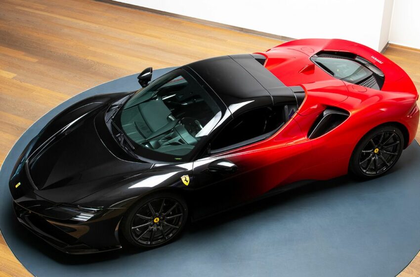  The tailor-made Ferrari SF90 Spider looks amazing