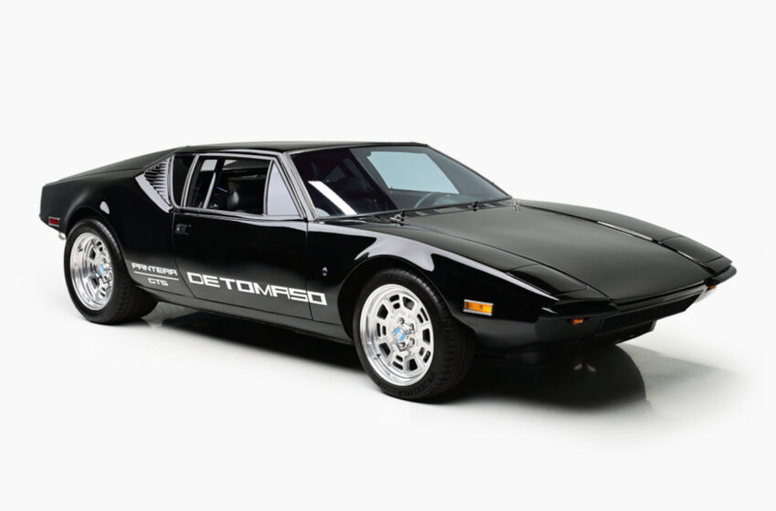  1972 De Tomaso Pantera GTS goes on auction