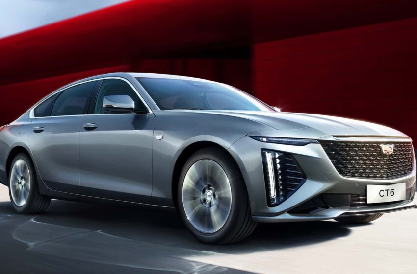  Cadillac unveils its amazing luxury sedan 2024 CT6 in China