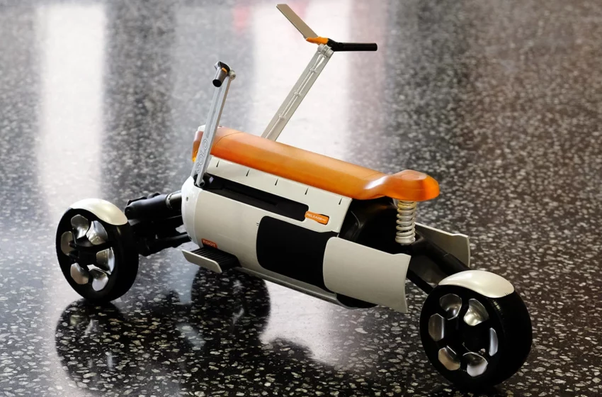  The innovative next-gen trike will optimize your commute