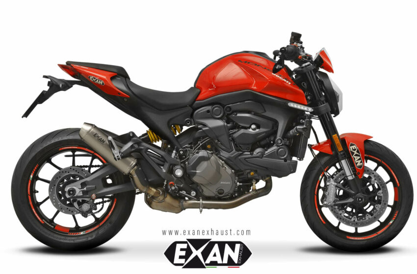  Exan unveils two new exhausts for Ducati Monster