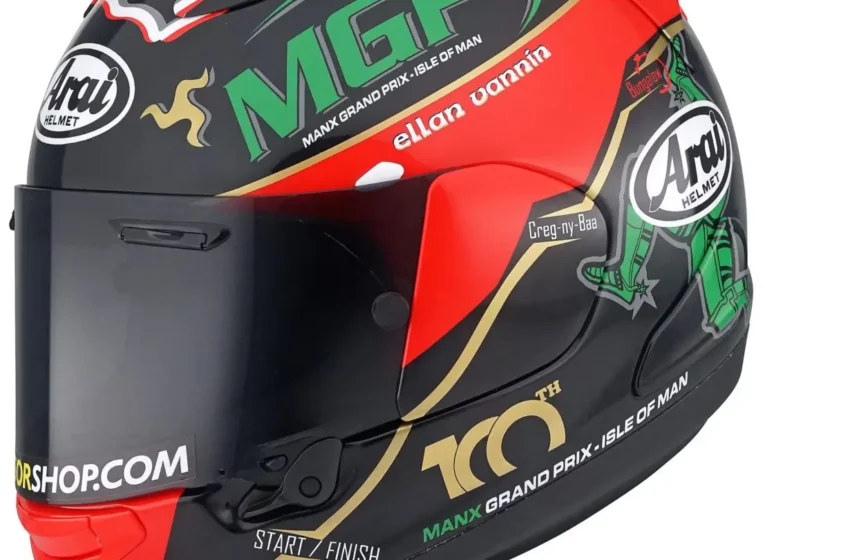  Introducing the Arai Manx GP Edition RX-7V EVO Motorcycle Helmet