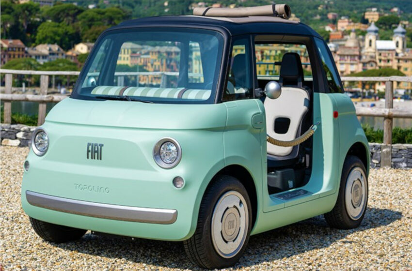  Fiat Topolino makes an electric return