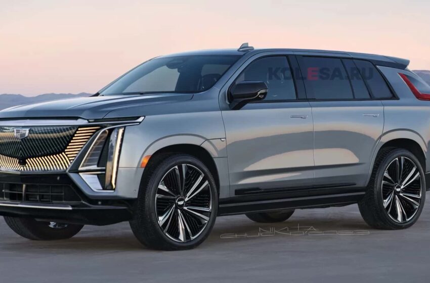 The 2025 Cadillac Escalade IQ A New Era of Luxury SUV Driving Archives