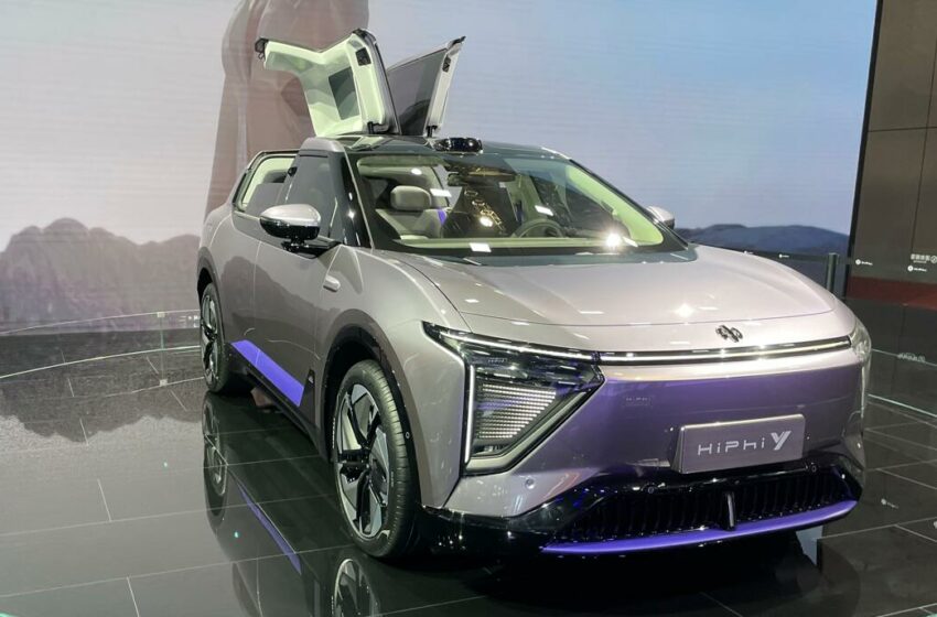  HiPhi Y: The New Electric SUV from China with a Range of Features