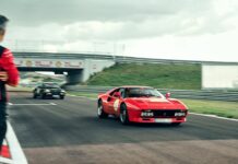 Ferrari Cavalcade Classiche: A Dance of Horses Ferrari-Track