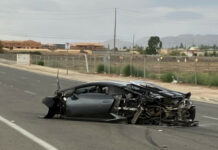 New Video Shows Influencer Losing Control of Lamborghini Before Crashing Into Prius Lamborghini-Hurracan-Crash-1