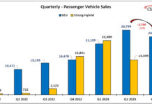 BEV Sales Decline, But Strong-Hybrid EV Sales Rebound in India BEV Sales Decline