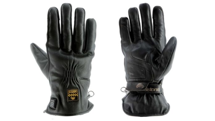 heated glove helstons-benson-heated-gloves-black