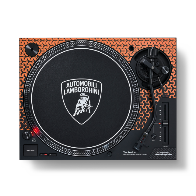 Revolutionizing New DJ Turntables The Technics for Automobili Lamborghini SL-