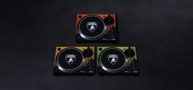 Revolutionizing New DJ Turntables The Technics for Automobili Lamborghini SL-