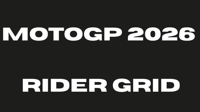 MotoGP 2026 Rider Grid